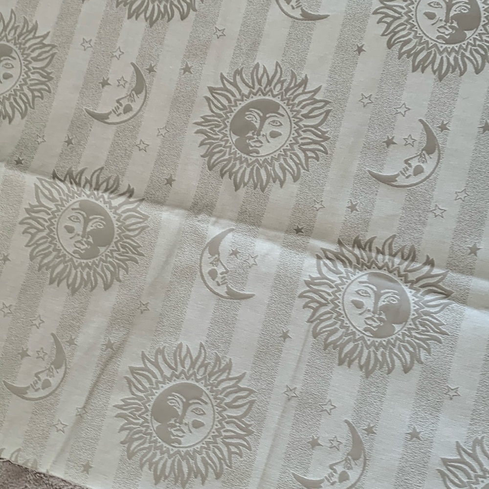 90’s Sun ☀️ & Moon 🌙 Tapestry Fabric